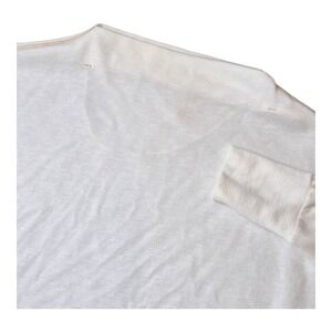 Urban Outfitters We the Free Cream Shoulder Zip Oversized‎ Sweater Women's M